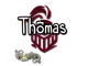 Sticker | Thomas (Glitter) | Paris 2023