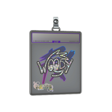 Sticker Slab | WOOD7 (Glitter) | Paris 2023