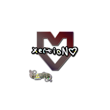 Sticker | xertioN (Glitter) | Paris 2023