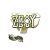 Sticker | zevy (Gold) | Paris 2023