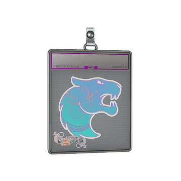 Sticker Slab | FURIA (Holo) | Paris 2023