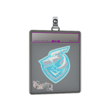 Sticker Slab | Grayhound Gaming (Holo) | Paris 2023