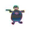 Sticker | Poorly Drawn FBI (Holo)