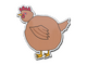 Sticker | Poorly Drawn Chicken