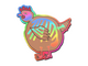 Sticker | Poorly Drawn Chicken (Holo)