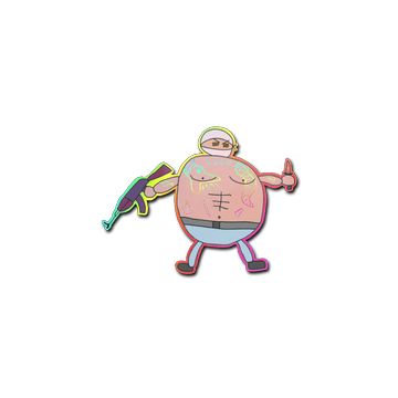 Sticker | Poorly Drawn Terrorist (Holo)