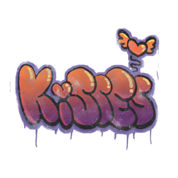 Sealed Graffiti | Kisses