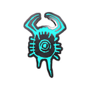 Headcrab Glyph Pin