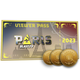 Paris 2023 Viewer Pass + 3 Souvenir Tokens