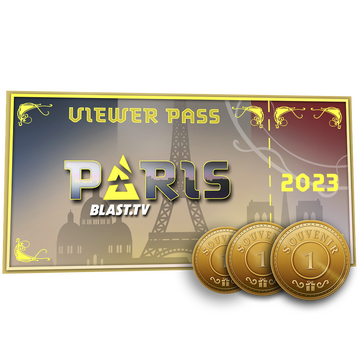 Paris 2023 Viewer Pass + 3 Souvenir Tokens