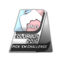 Silver Columbus 2016 Pick'Em Trophy