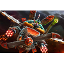 Sky-High Warship Loading Screen