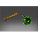 Inscribed Emerald Frenzy Flail
