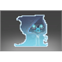 Pixel Skeleton Ghost Decoration