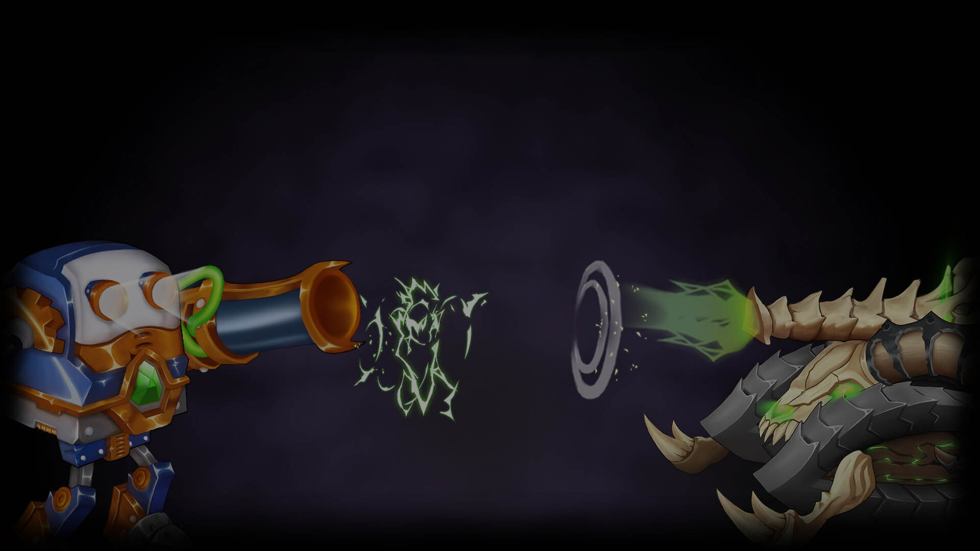 Talos VS Green Goat-Skull