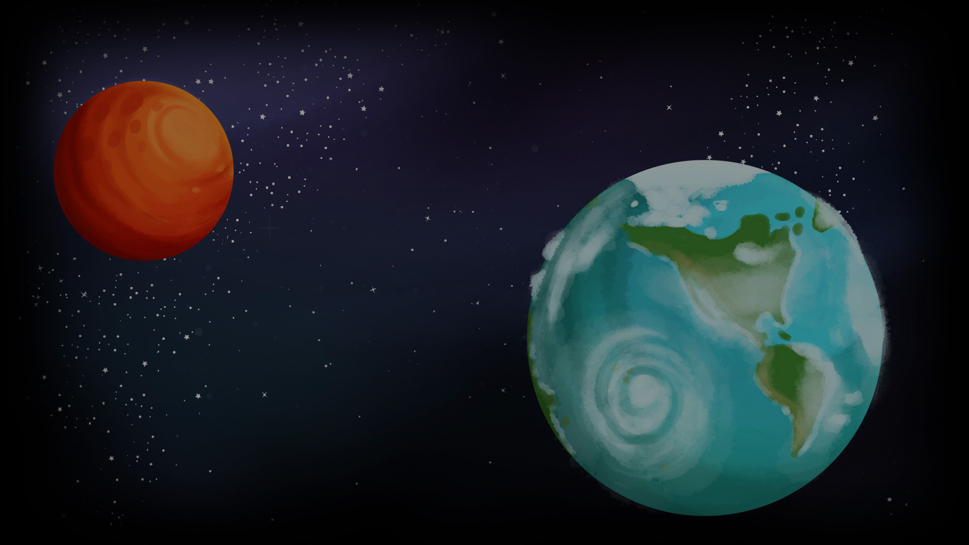 Mutropolis Background Planets