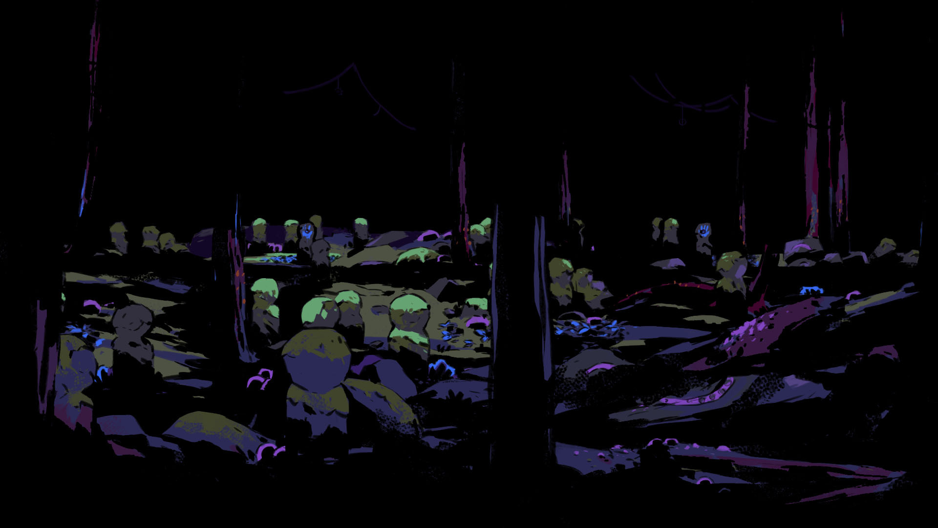 Graveyard Background
