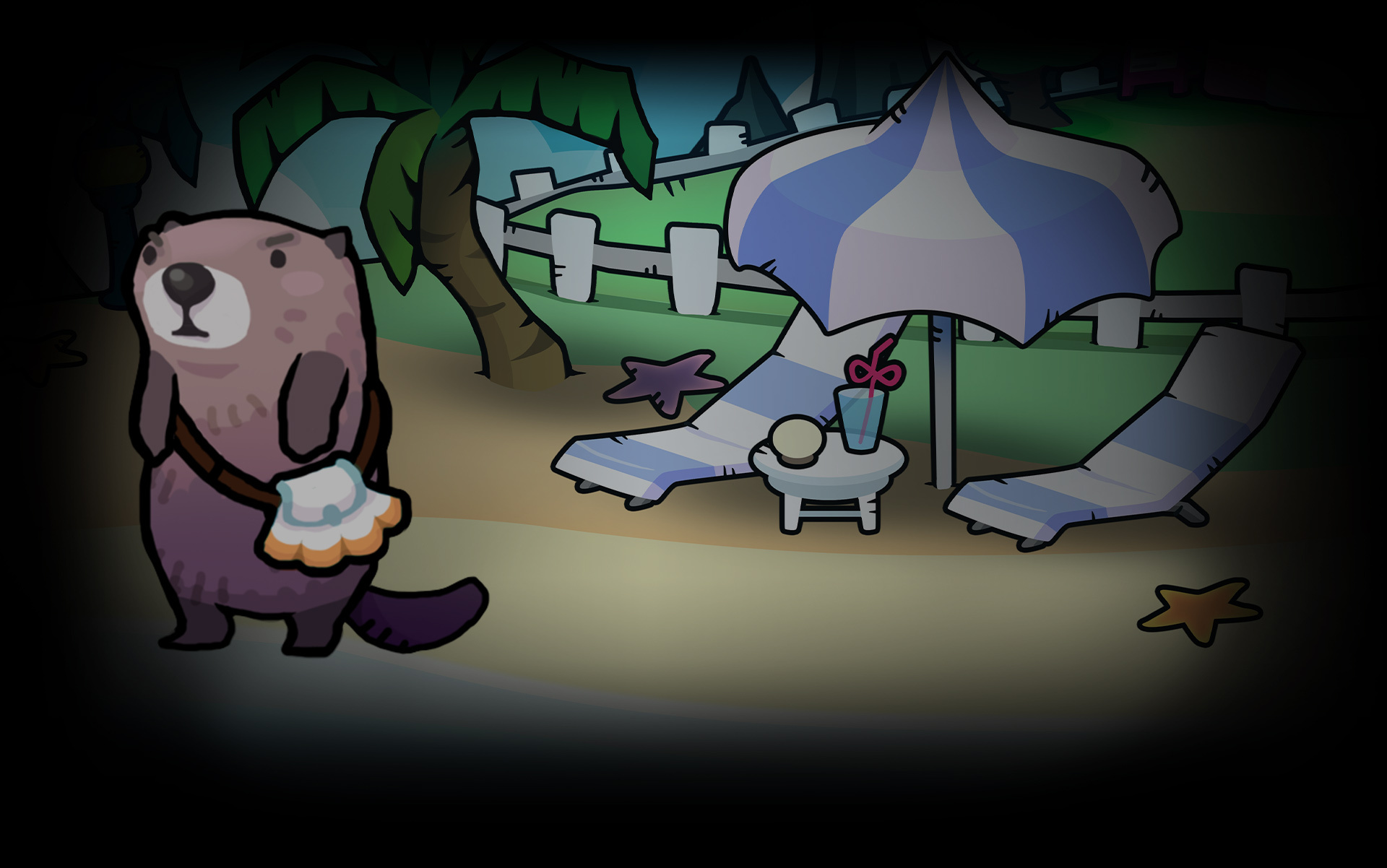 Otterman at the Beach