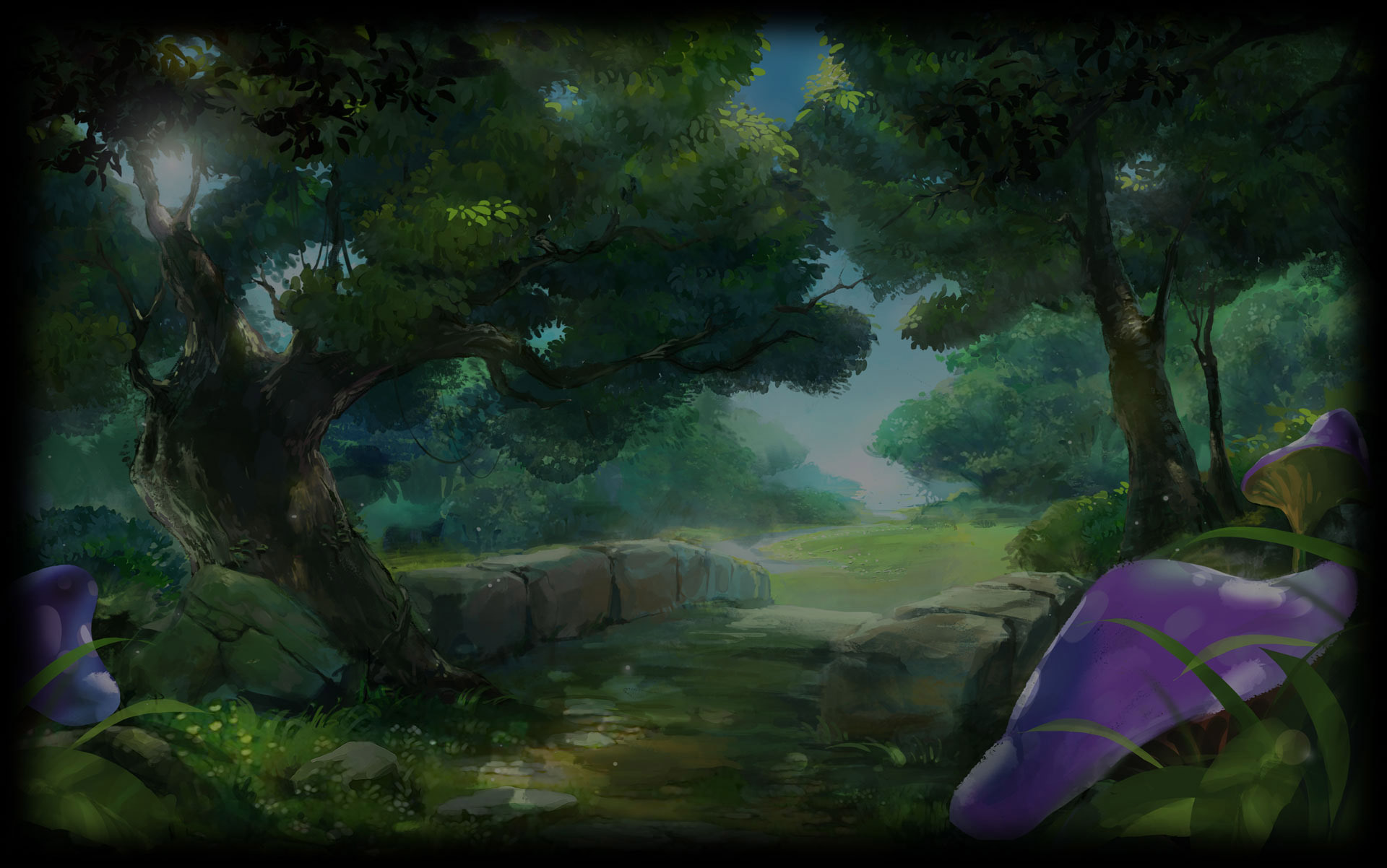 Rune Girl - Forest park
