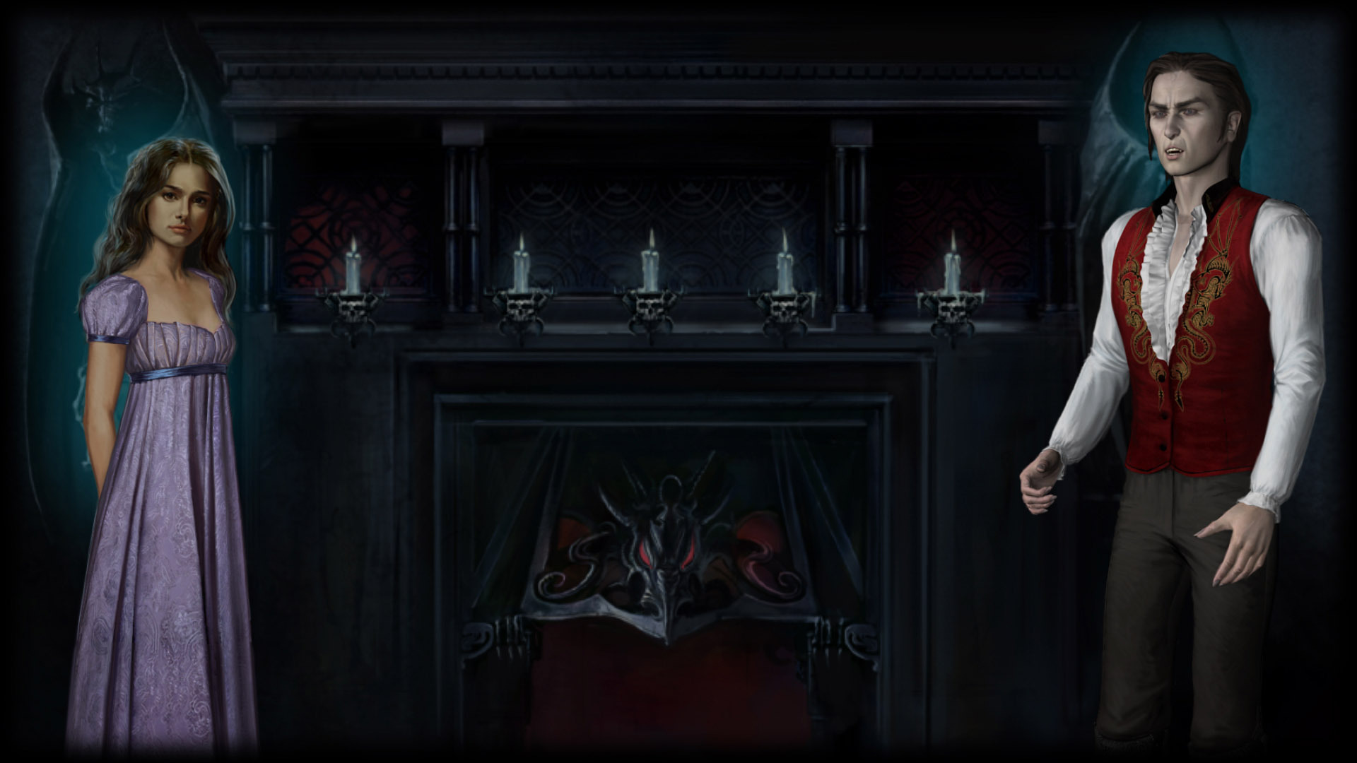 Dark prince and his fiancée