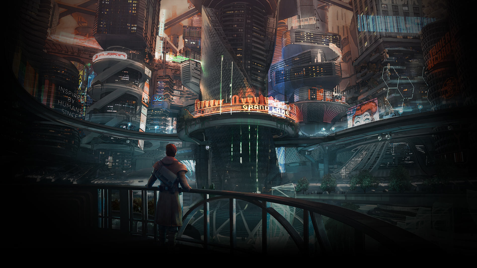 Beyond A Steel Sky City