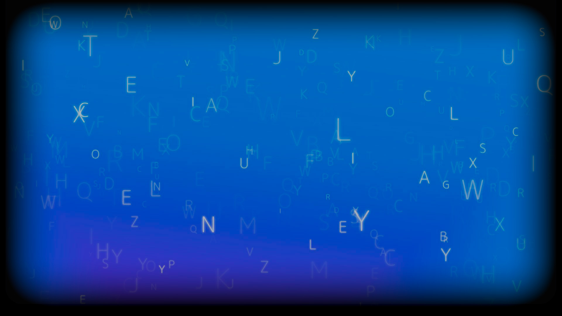 The blue