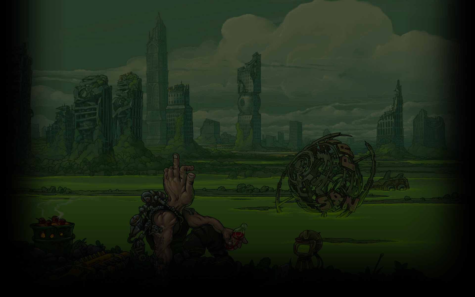 I, Dracula "Rest on the hunt" background