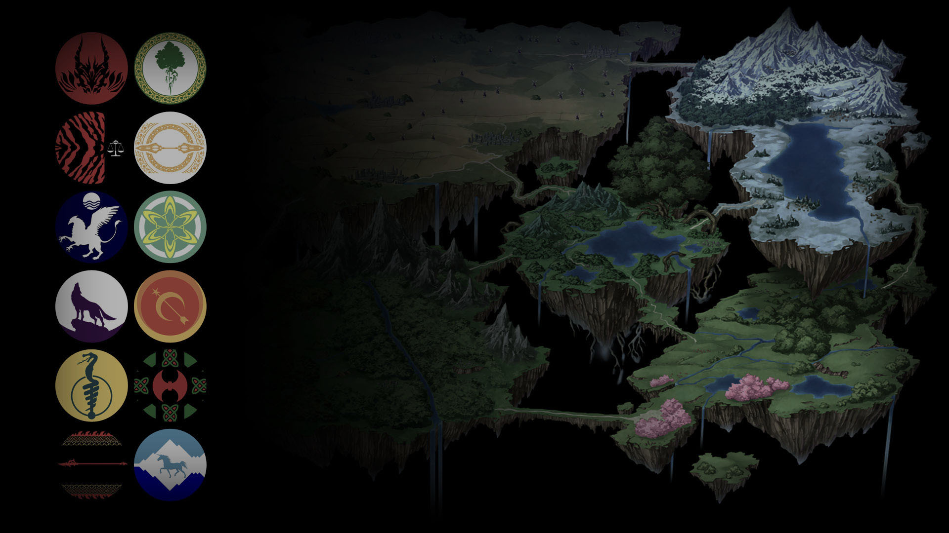 Floating Continent of Yggdrasil