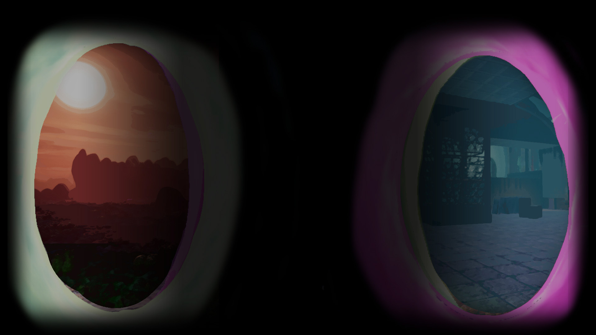 Portals between worlds