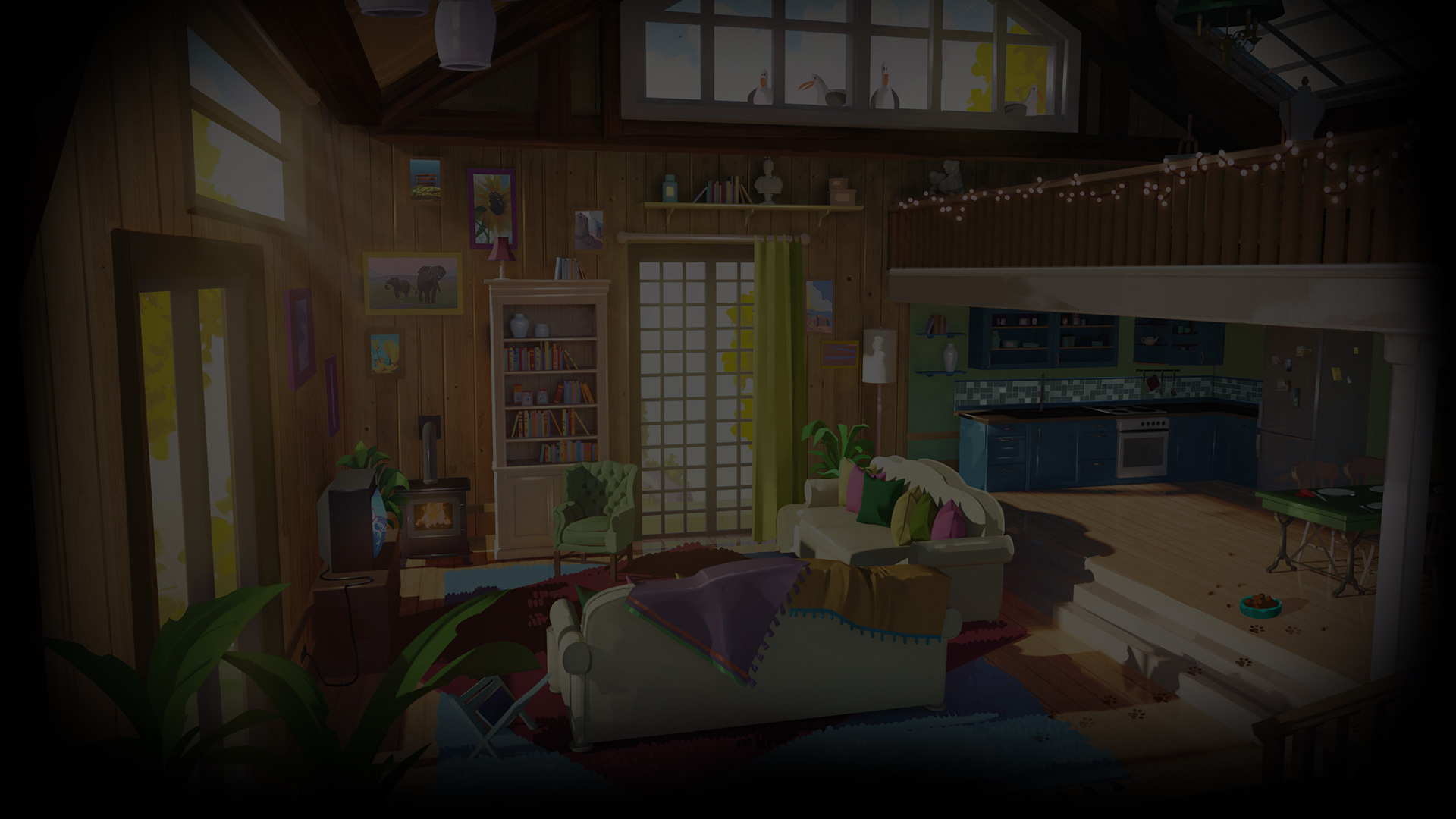 I Am Fish Living Room