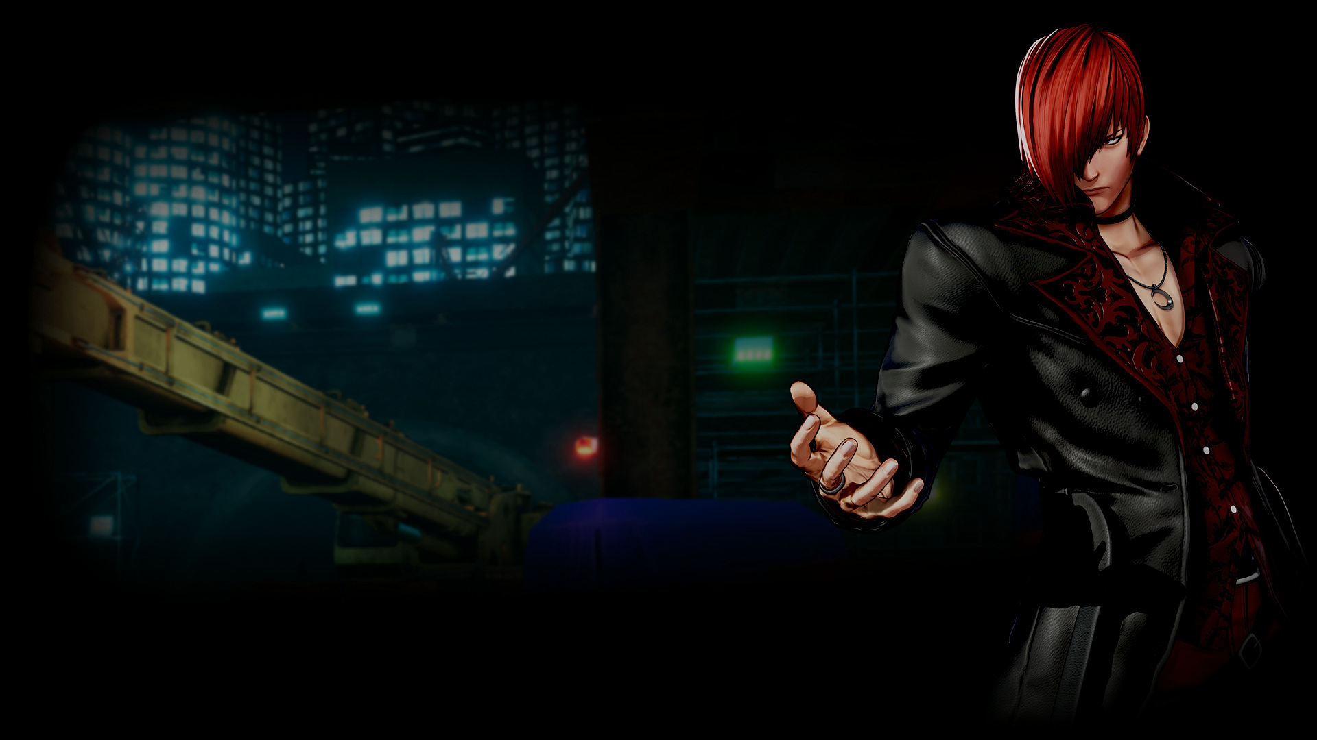 KOFXV Profile Background Iori Yagami