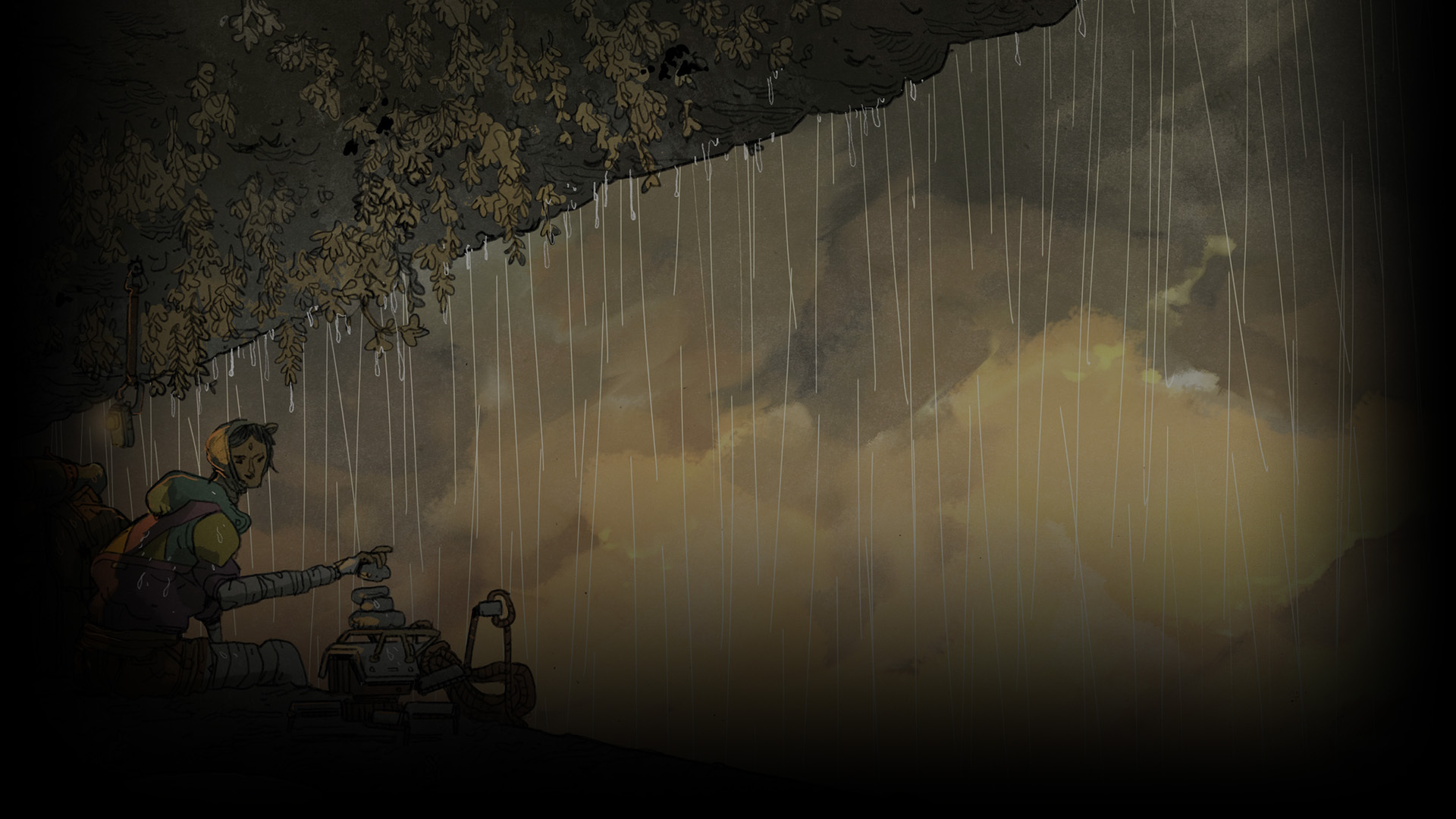 Until the rain passes