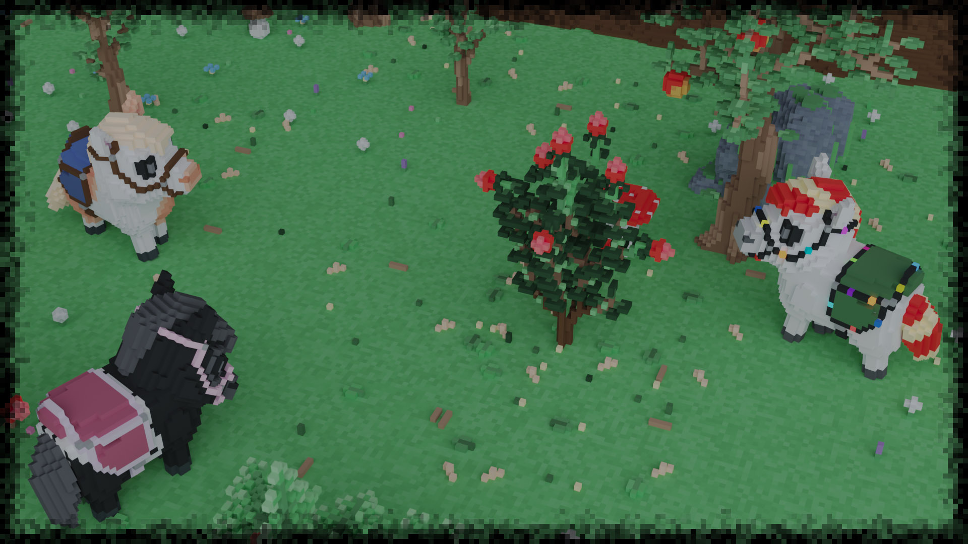 Pony in the meadow