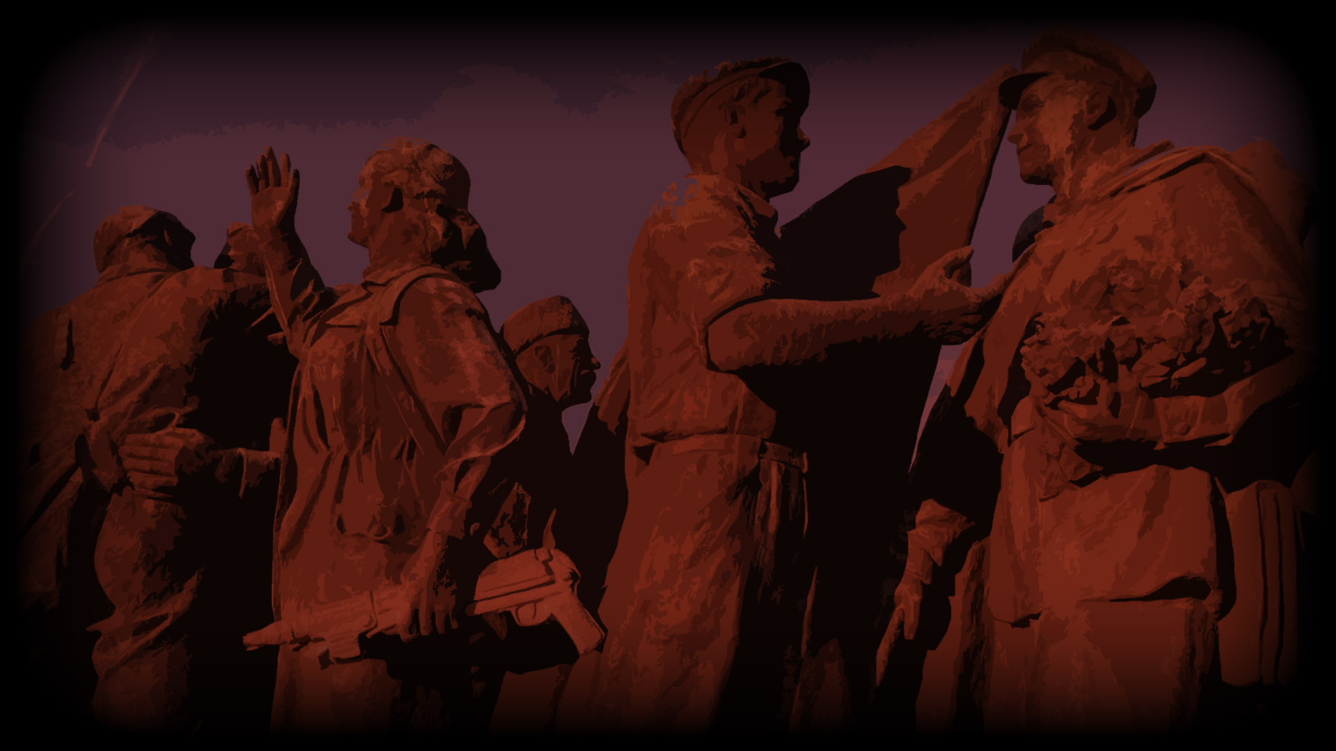 Background "Red Monument"