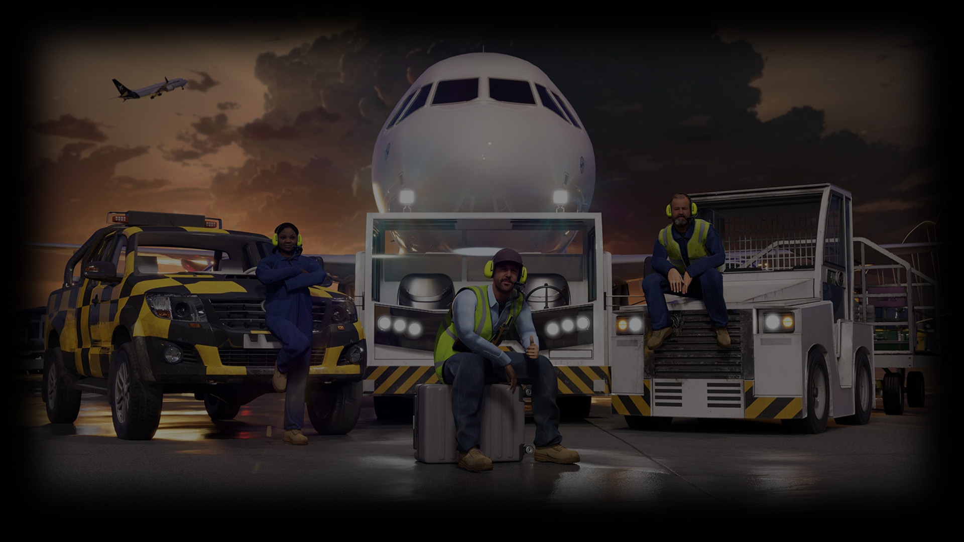 Airport Apron Assembly