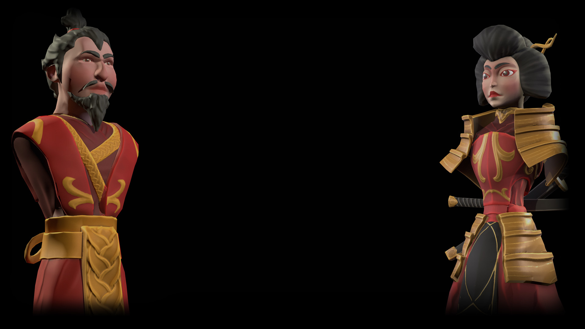 Lady Ronin King and Queen