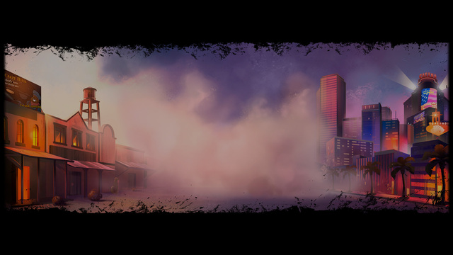 Wild West and City Background
