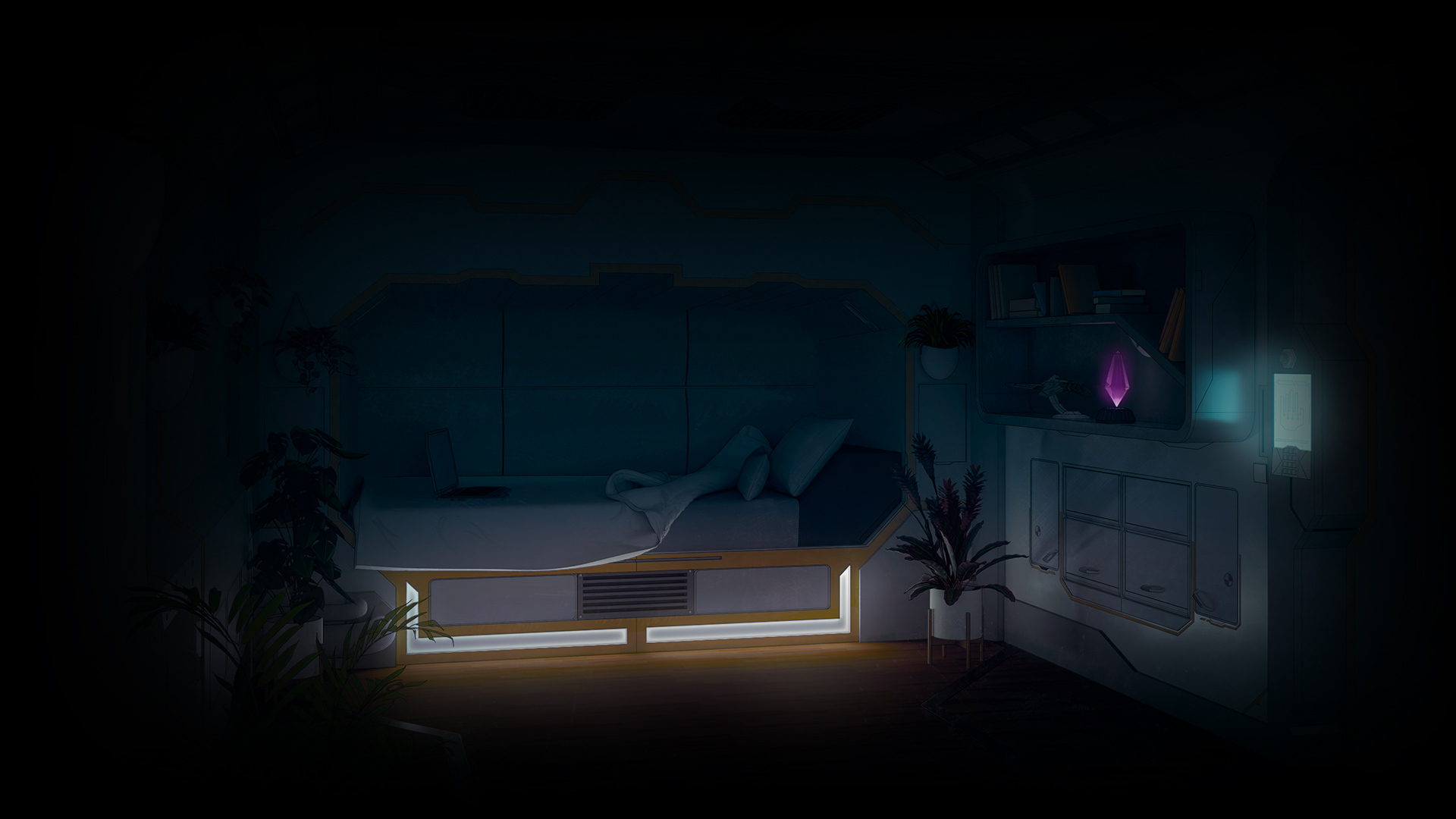 The Symbiant: Danya's Pilot Bedroom