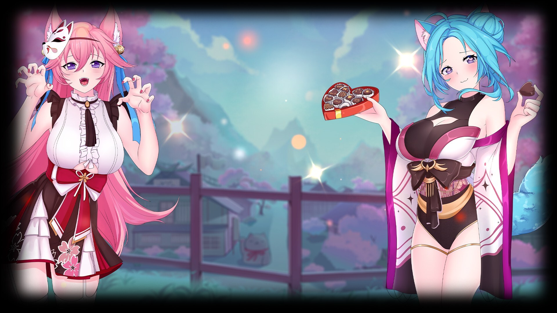 Sakura and Miyuki