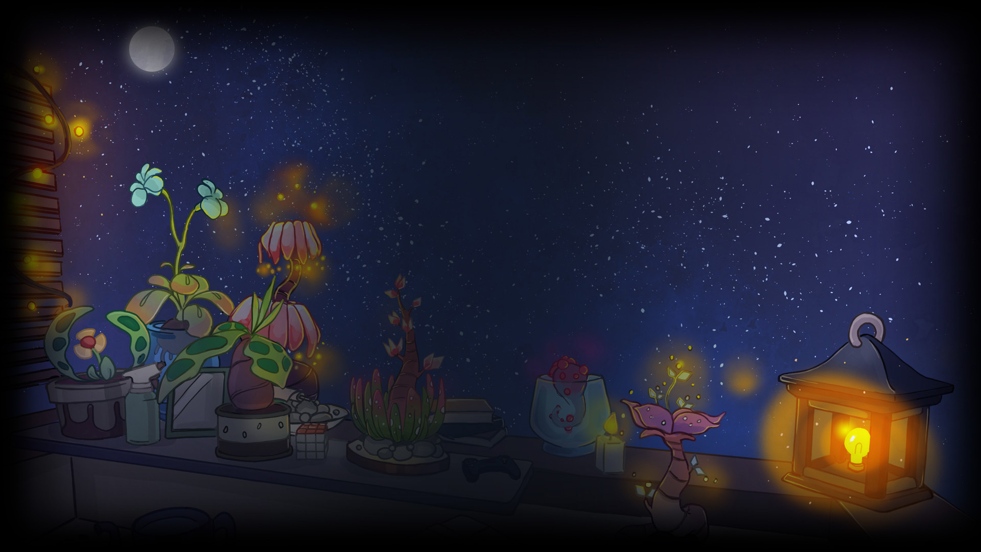 Nightly Balcony