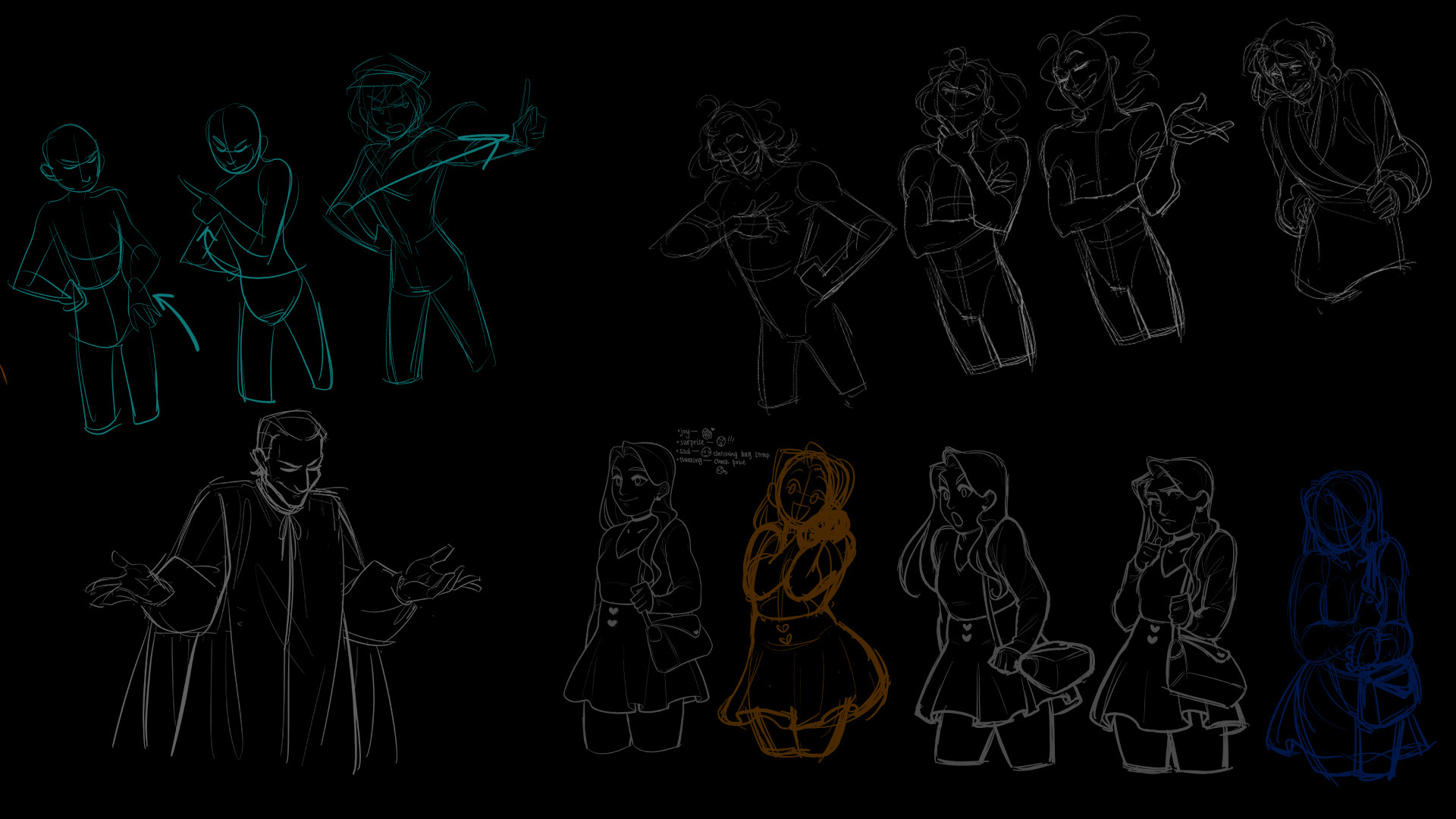 Beginning Sketches