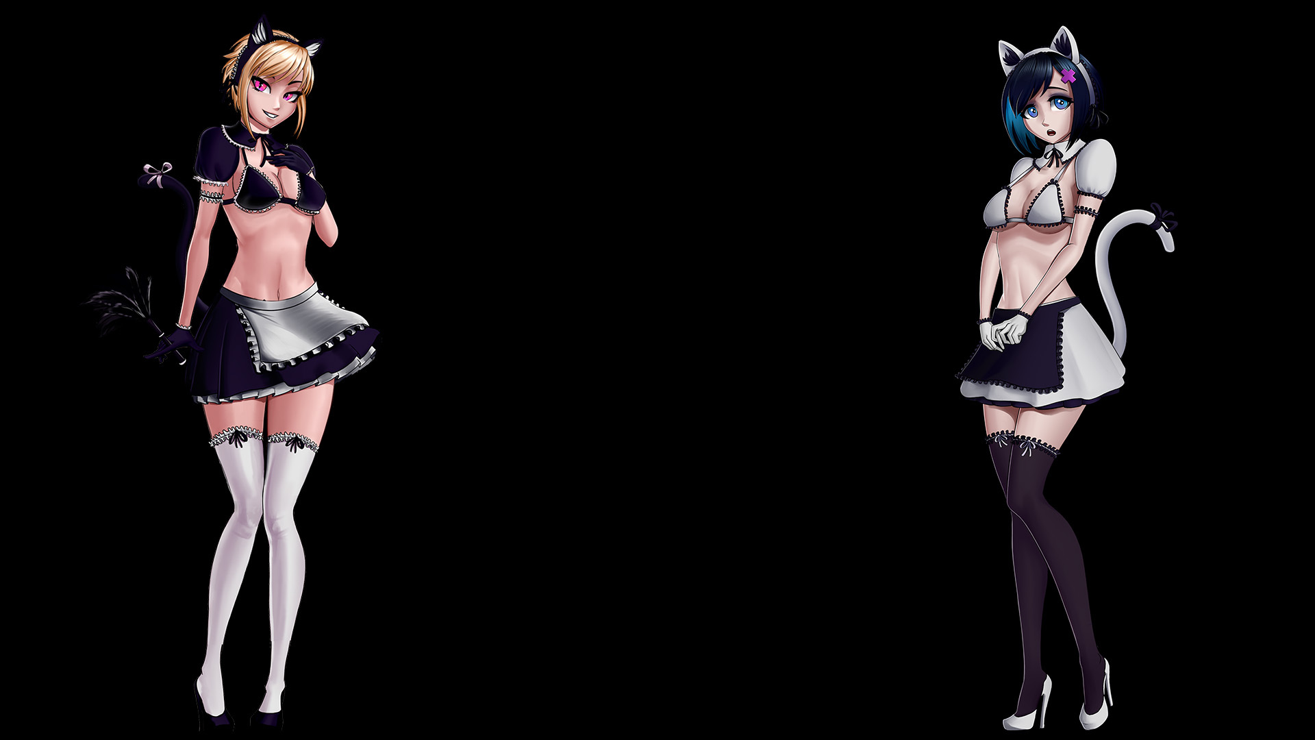 Maids Emy and Nia
