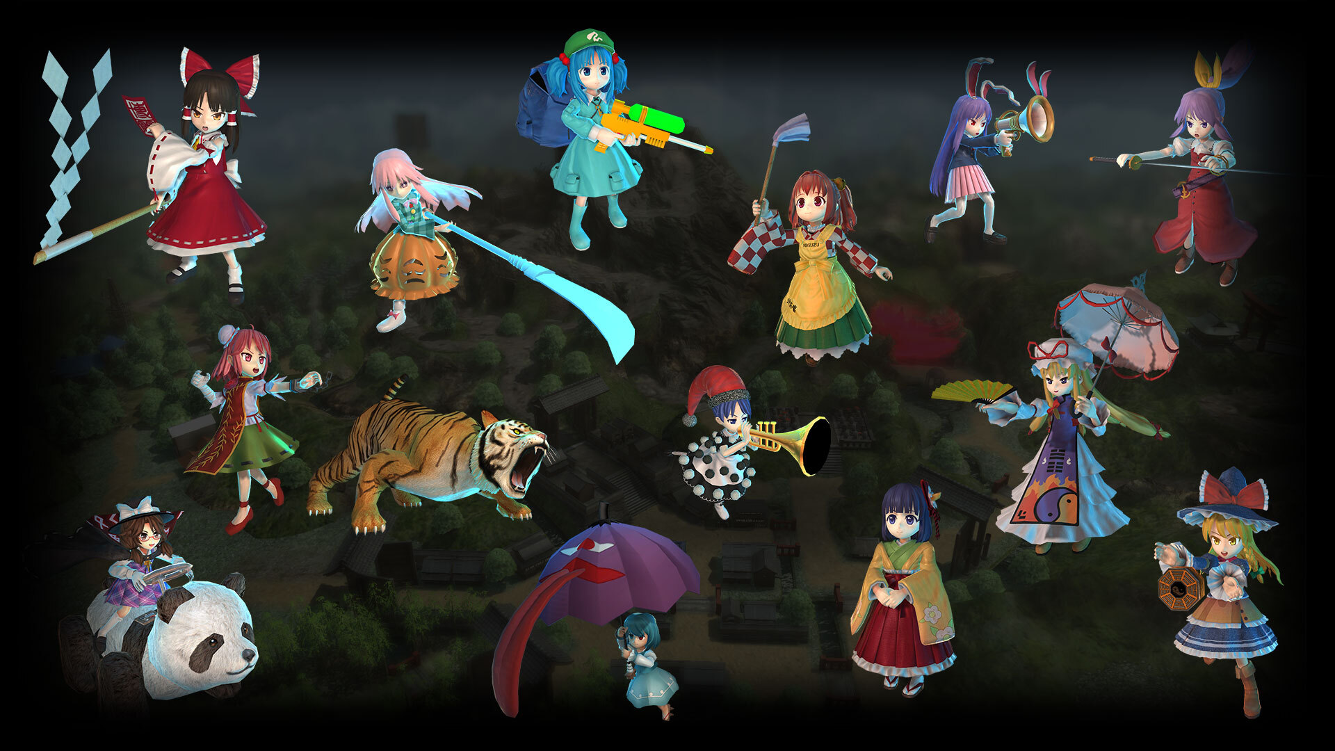 Residents of Gensokyo