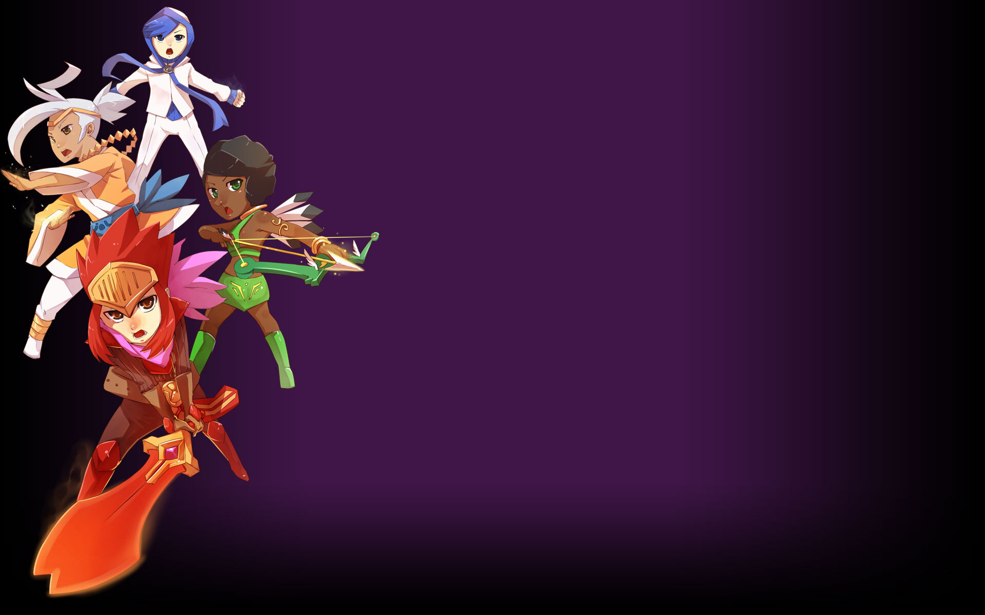 Dungeon Hearts (Profile Background)