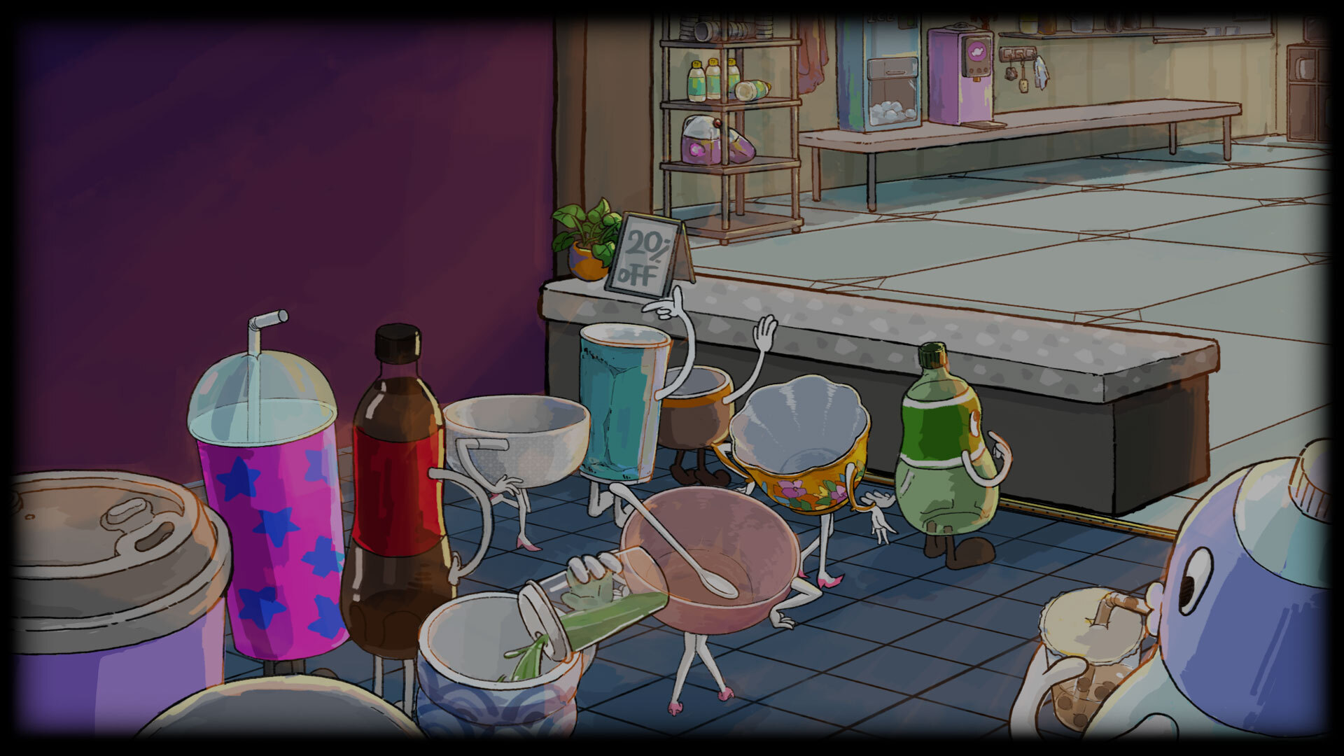 Cup Counter