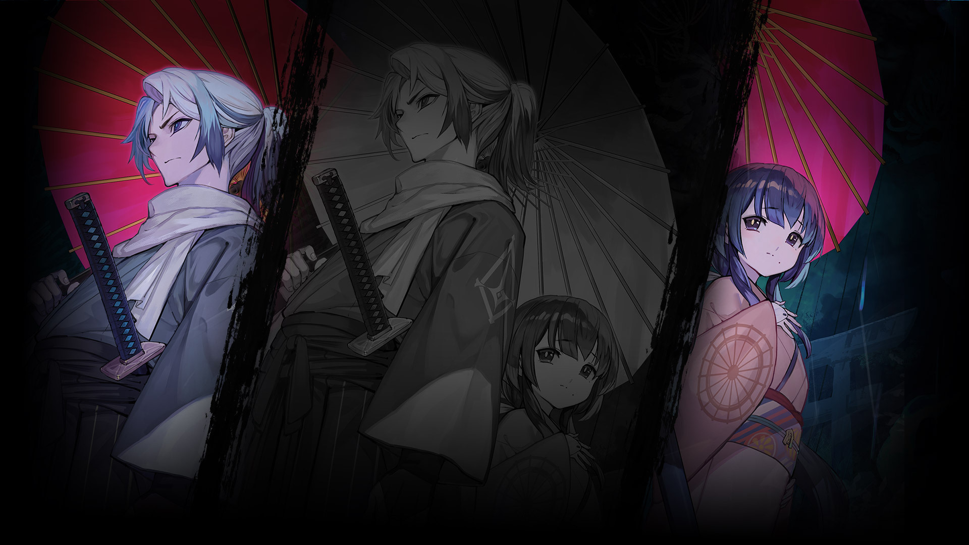 Yushin & Yui (Key visual) - AMEDAMA -