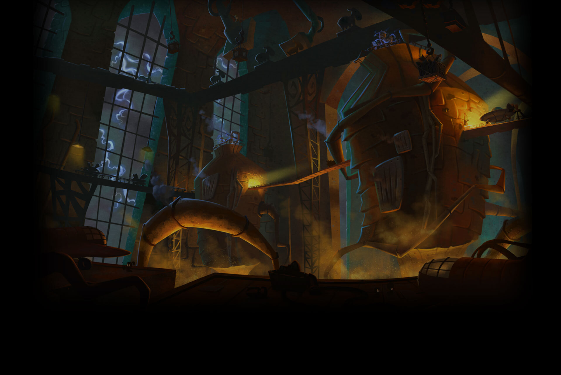 Flockers Inside The Factory