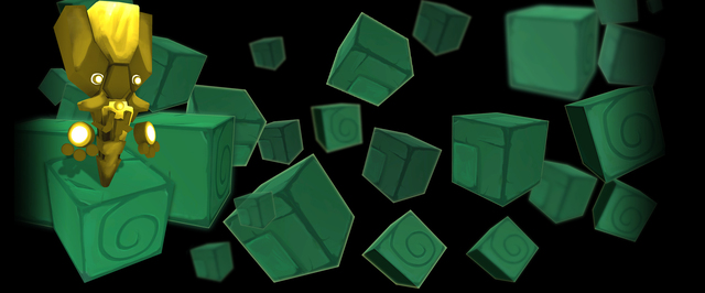 CC3D Profile Background - Yellow Golem