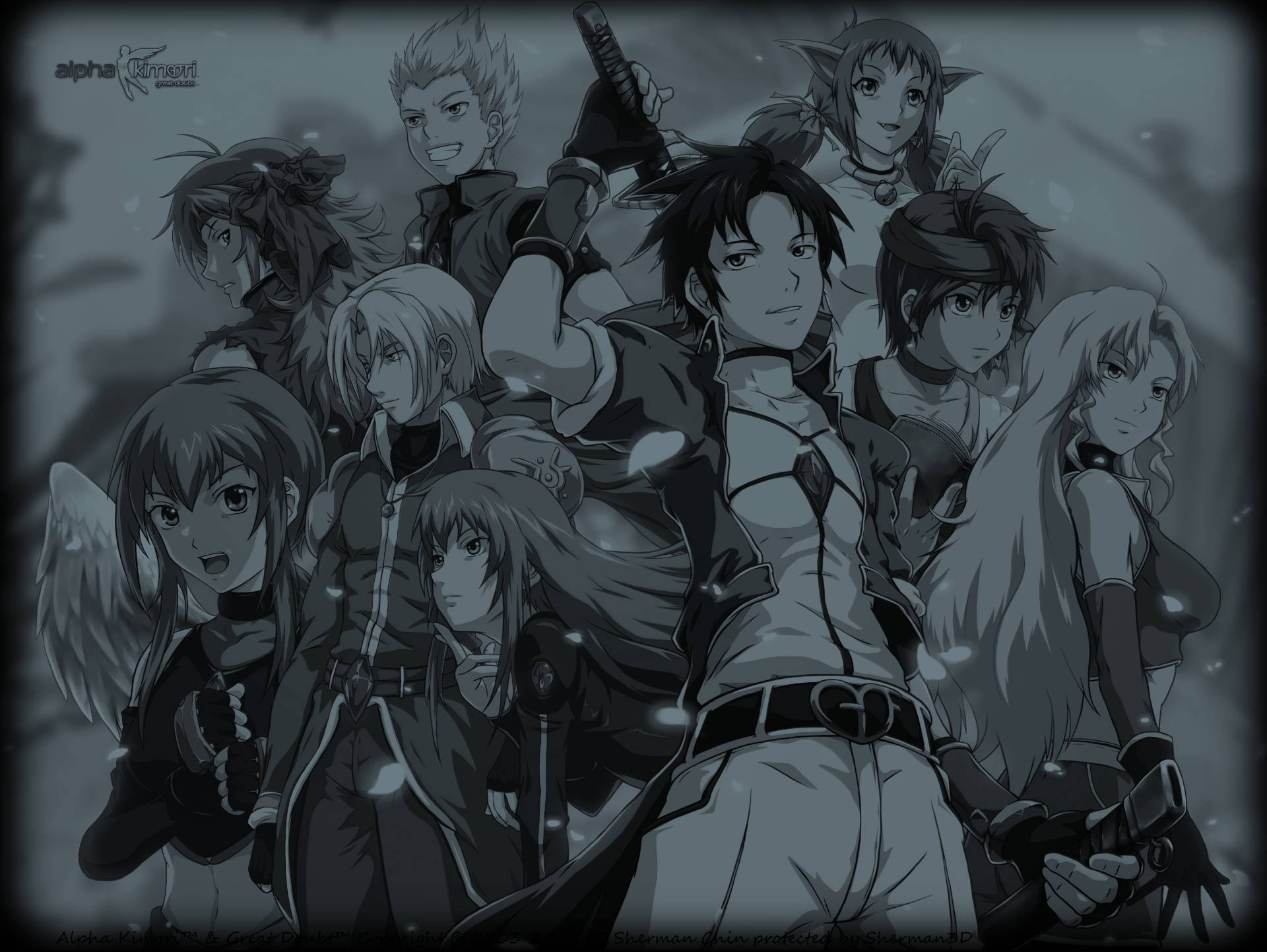 Alpha Kimori Characters