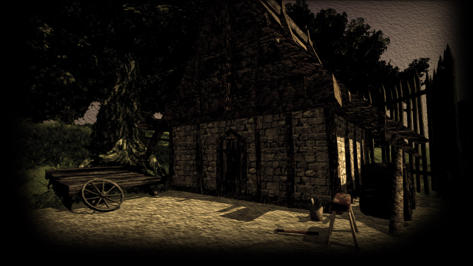 Cabin In The Woods (Profile Background)